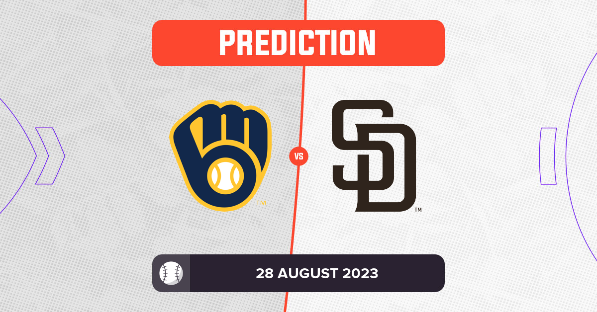 Brewers vs Padres Prediction and MLB Tips 28 August 2023