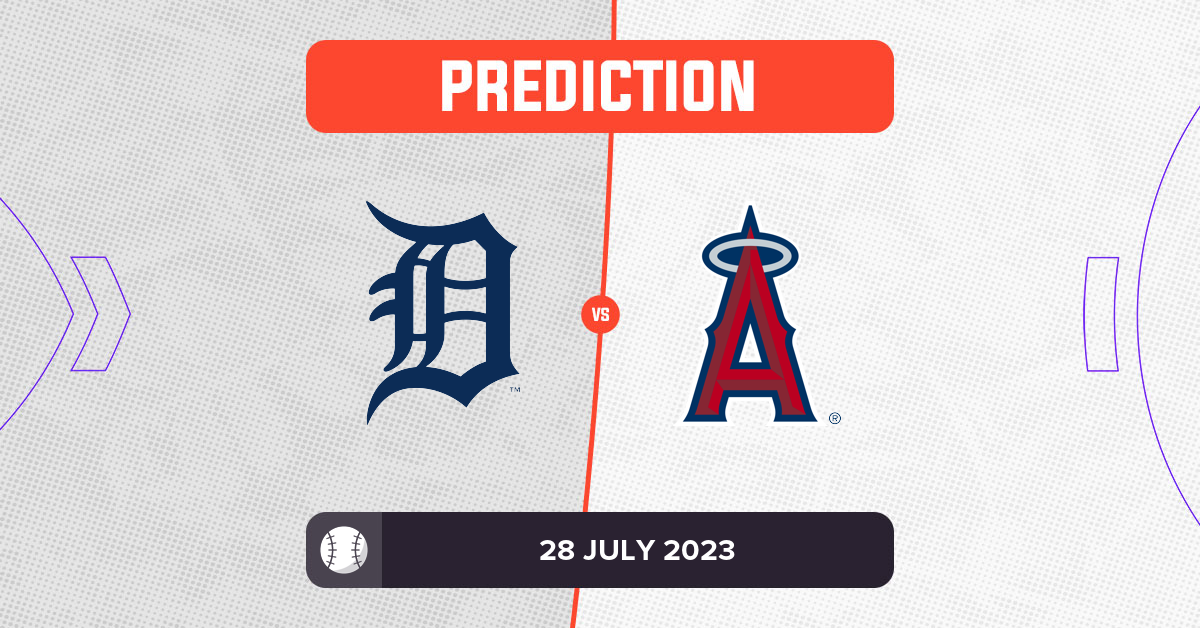 Tigers vs Angels Prediction and MLB Tips 28 July 2023