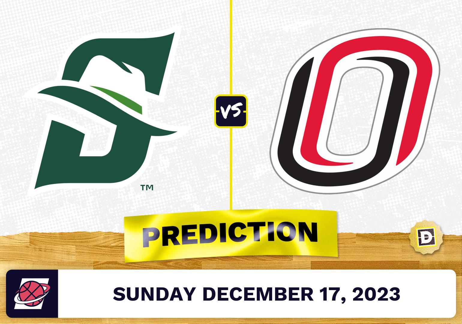 Stetson vs. NebraskaOmaha Prediction, Odds, Picks for College Basketball Sunday [12/17/2023]