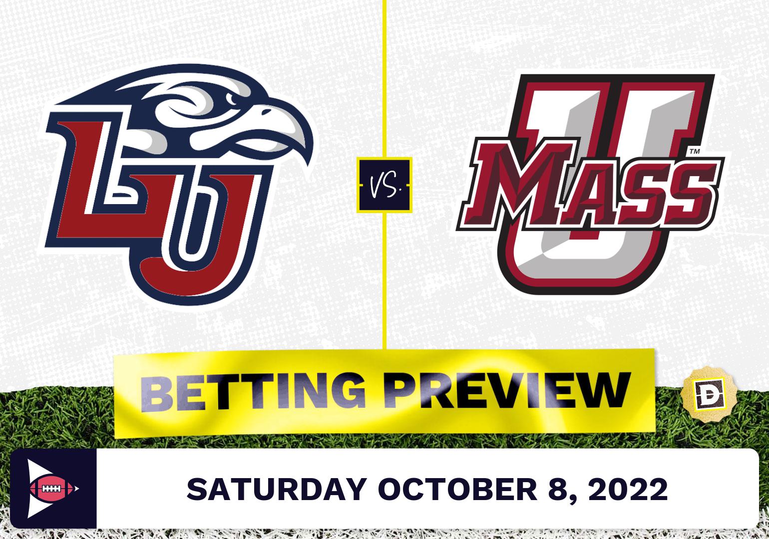 Liberty vs. Massachusetts CFB Prediction and Odds Oct 8, 2022