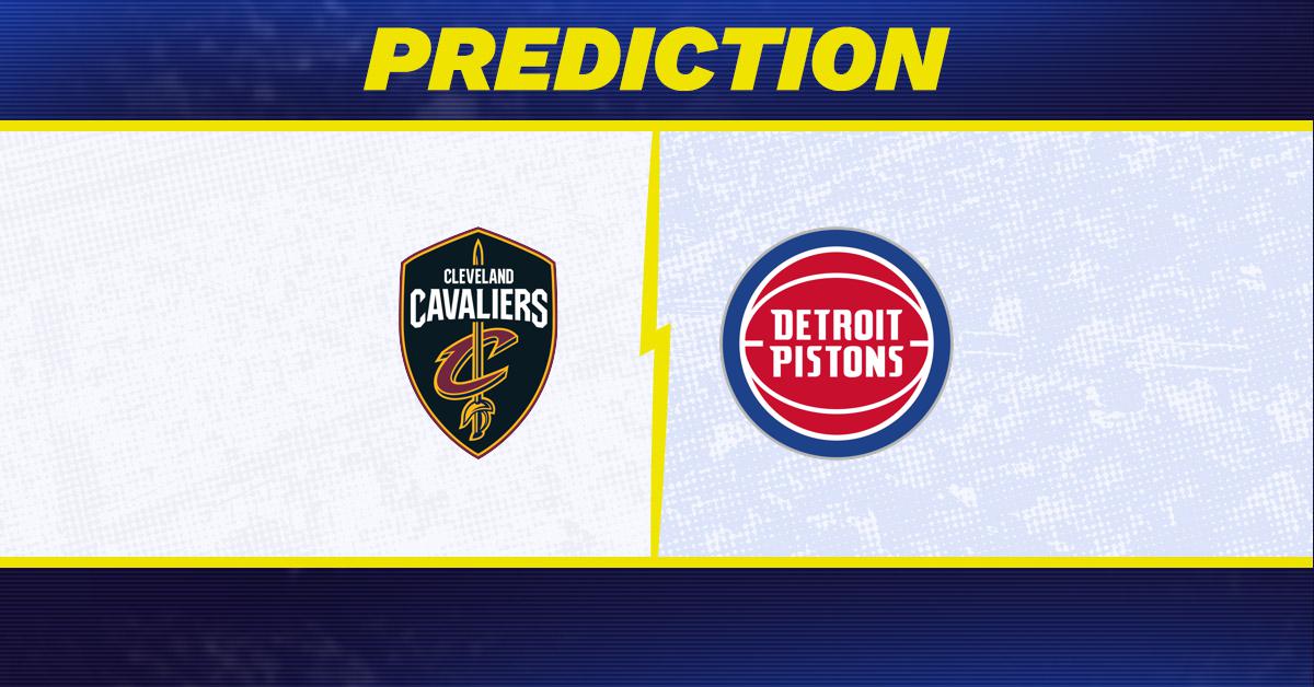 Predicción de victoria de los Cleveland Cavaliers sobre los Detroit Pistons