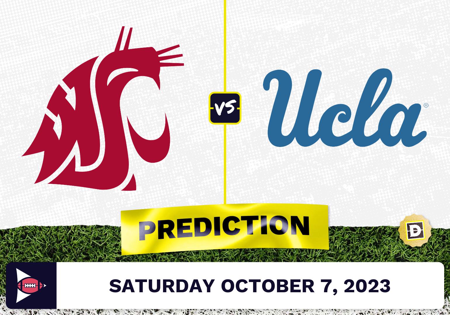 Washington State vs. UCLA CFB Prediction and Odds October 7, 2023