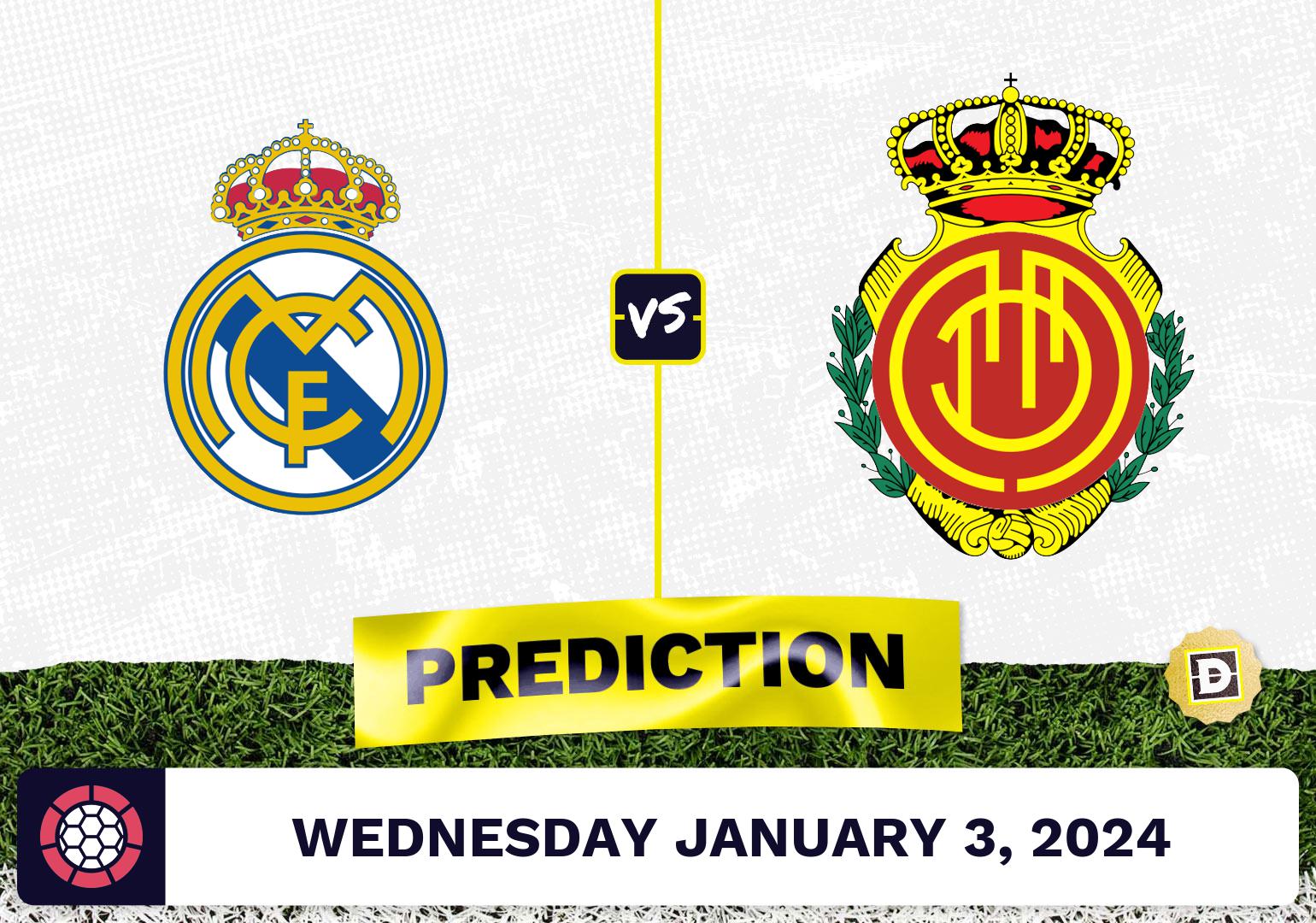 Real Madrid vs. Mallorca Prediction, Odds, La Liga Picks [1/3/2024]