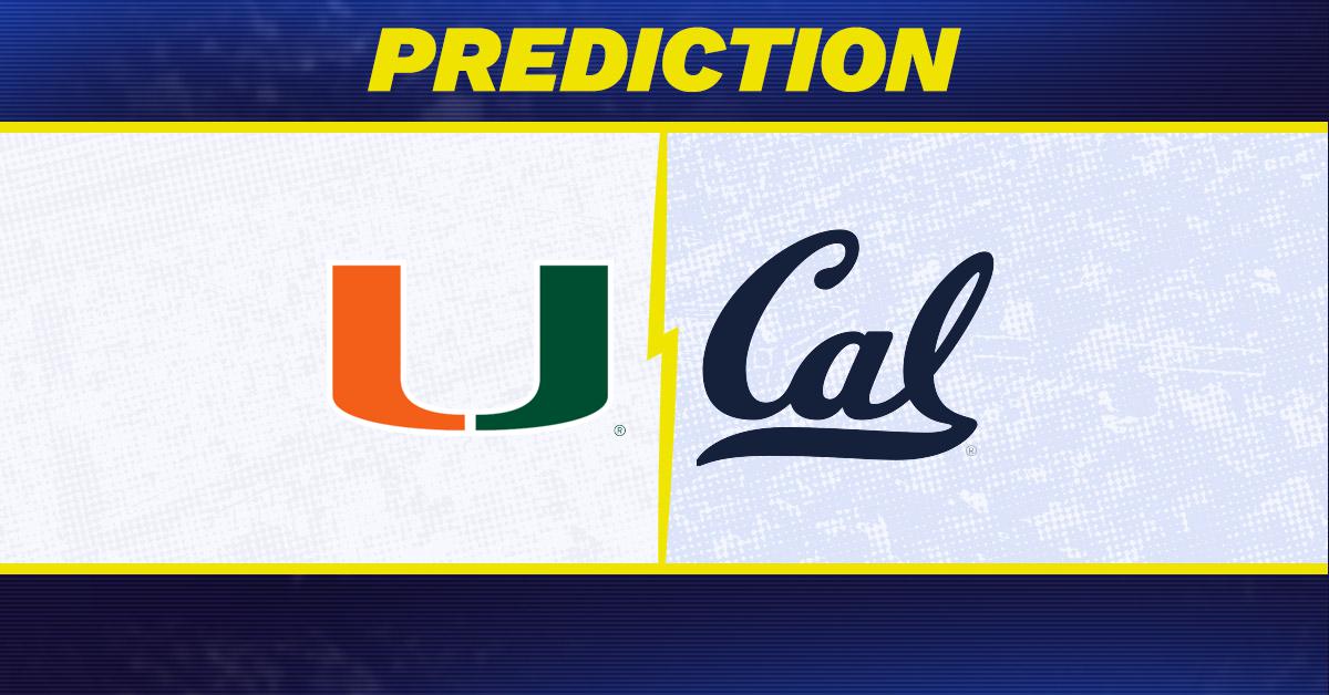 Miami (FL) vs. California Prediction: California Predicted to Win