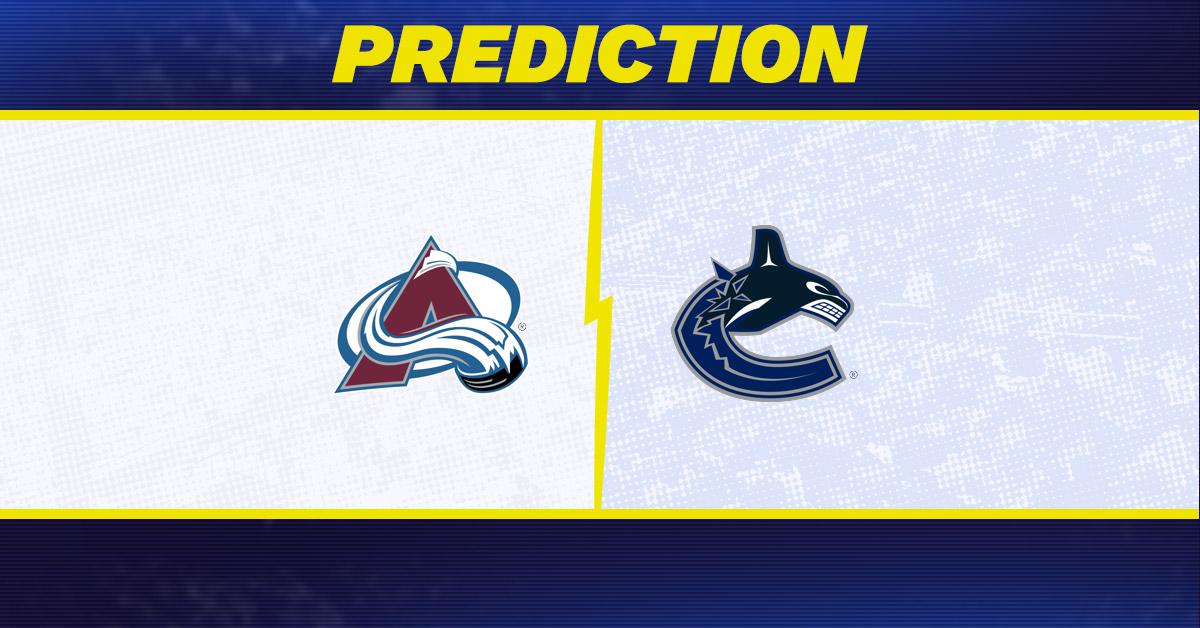 Avalanche vs. Canucks Prediction: Colorado Predicted to Win Tuesday's