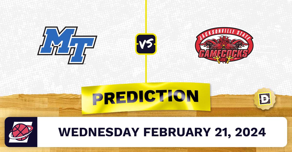 Middle Tennessee vs. Jacksonville State Prediction, Odds, College
