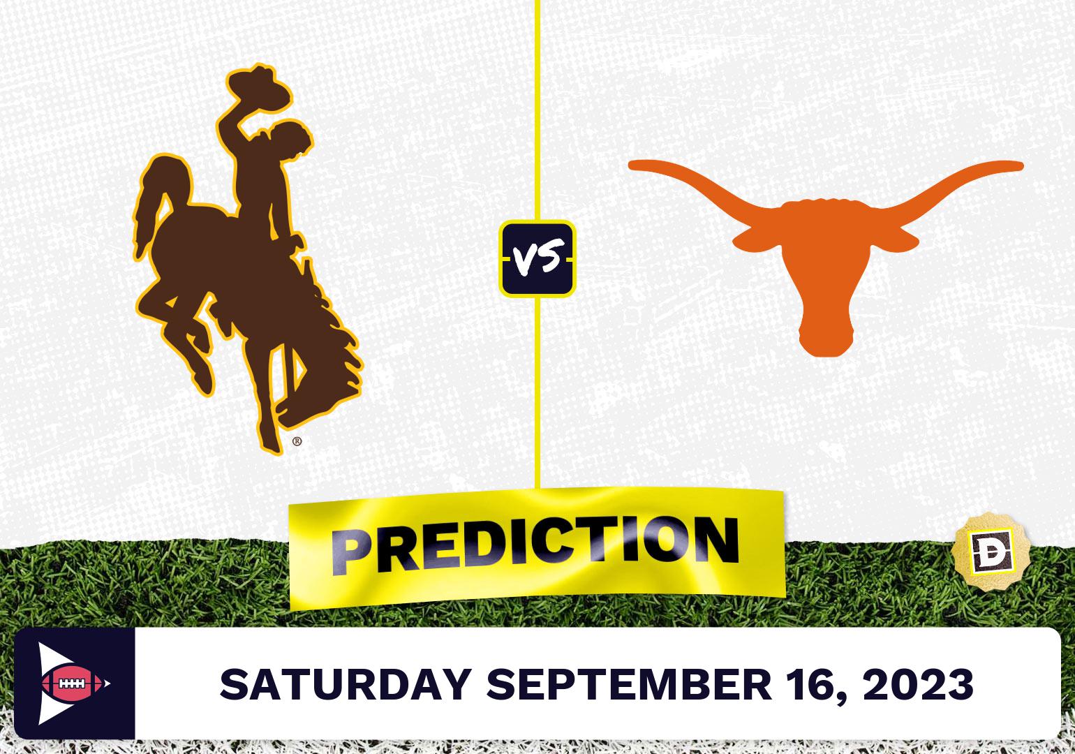 Wyoming vs. Texas CFB Prediction and Odds September 16, 2023
