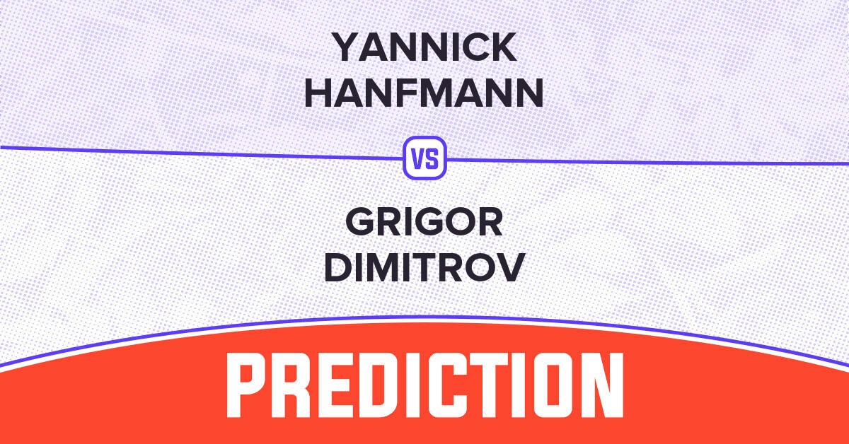 Yannick Hanfmann vs Grigor Dimitrov Prediction ATP Brisbane 2024