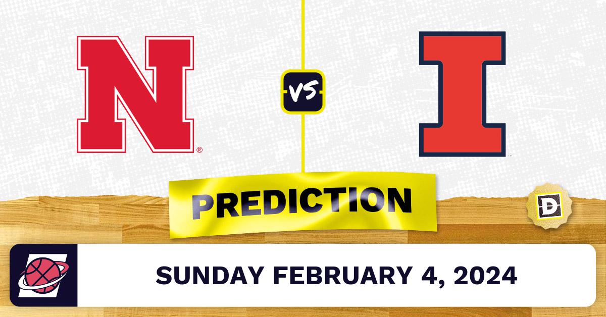 Nebraska vs. Illinois Prediction, Odds, College Basketball Picks [2/4/2024]