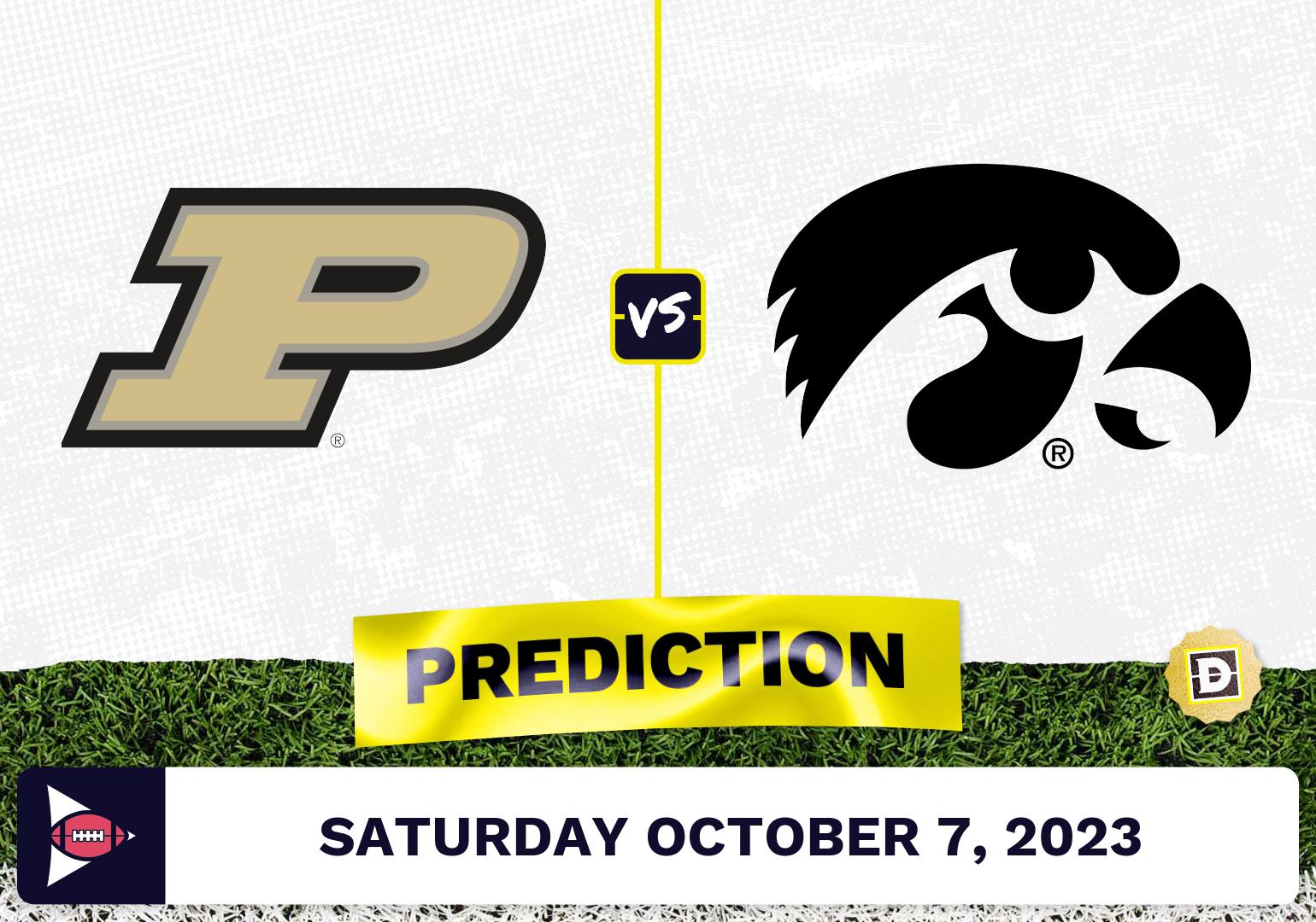 Purdue vs. Iowa CFB Prediction and Odds October 7, 2023