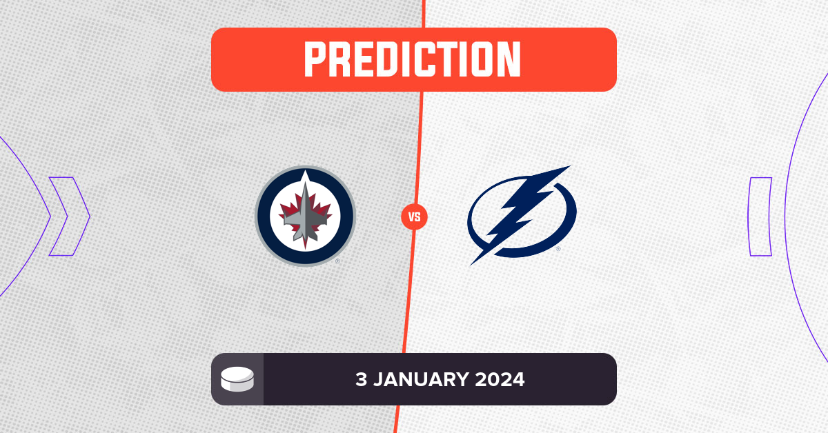 Jets vs Lightning Prediction and NHL Tips 3 January 2024