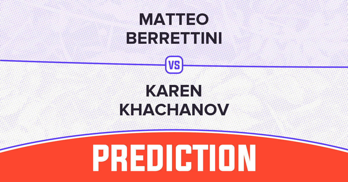 Matteo Berrettini vs Karen Khachanov Prediction ATP Vienna Open 2024