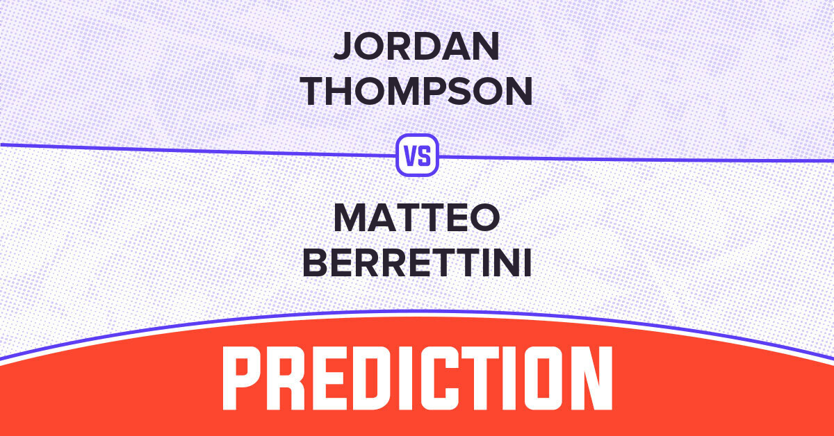 Jordan Thompson vs Matteo Berrettini Prediction ATP Brisbane 2024