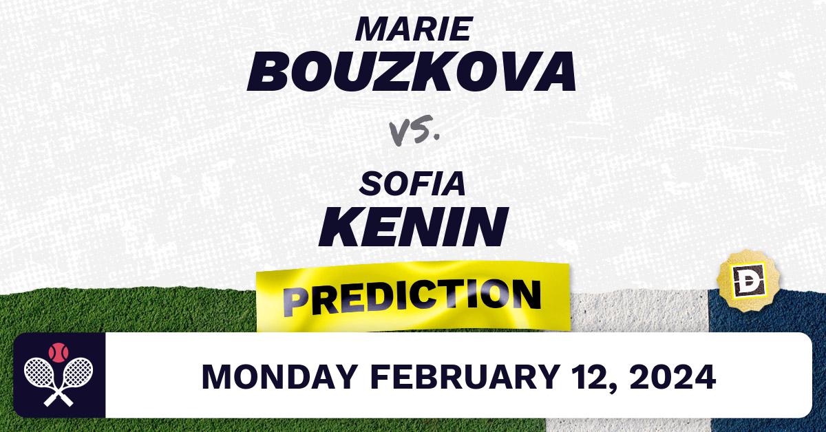 Marie Bouzkova vs. Sofia Kenin Prediction, Odds, Picks for WTA Doha 2024