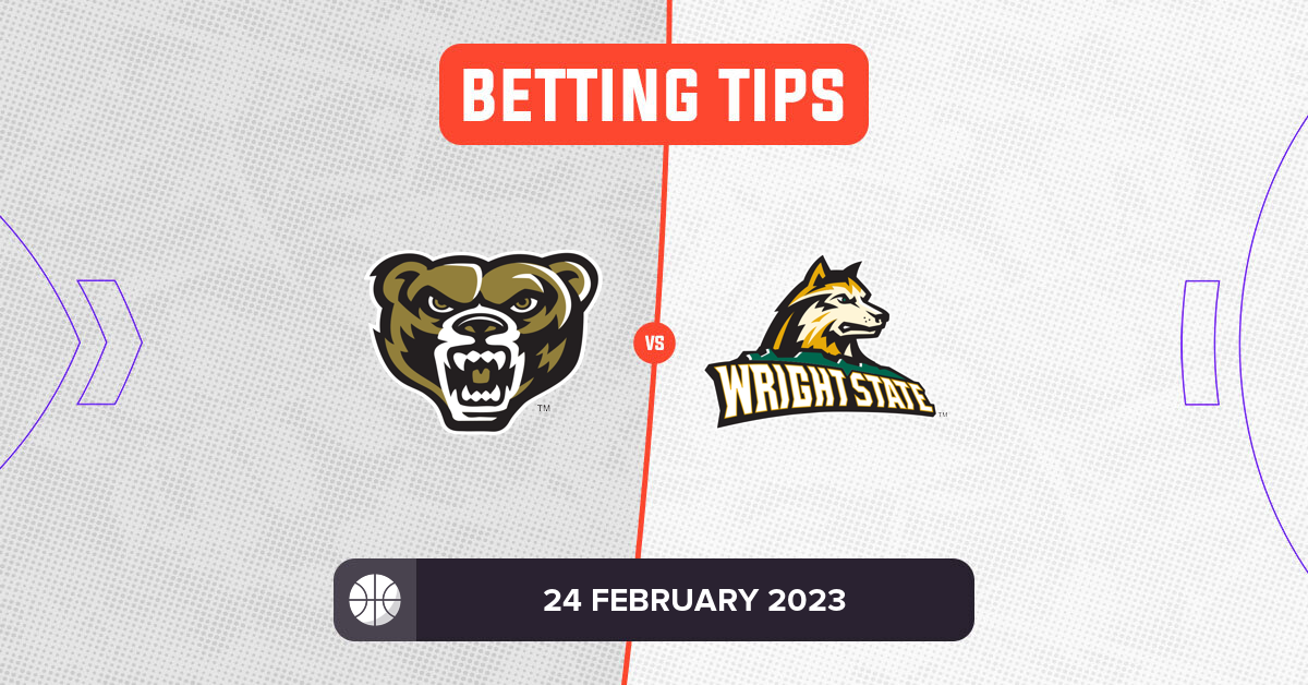 Oakland vs Wright State Prediction and Odds 24 February 2023
