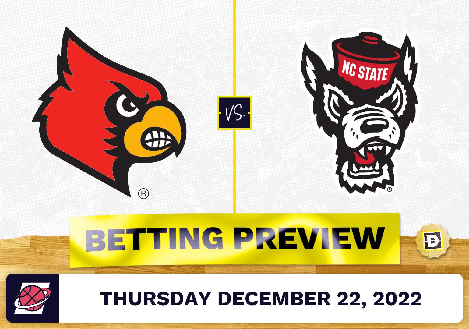 Louisville vs. North Carolina State CBB Prediction and Odds - Dec 22, 2022