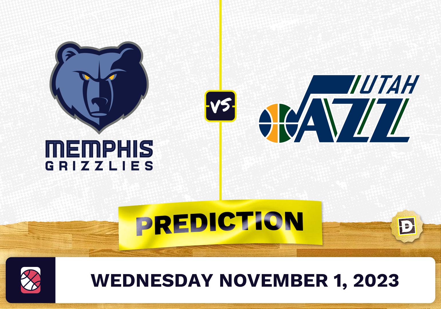 Grizzlies vs. Jazz Prediction and Odds November 1, 2023