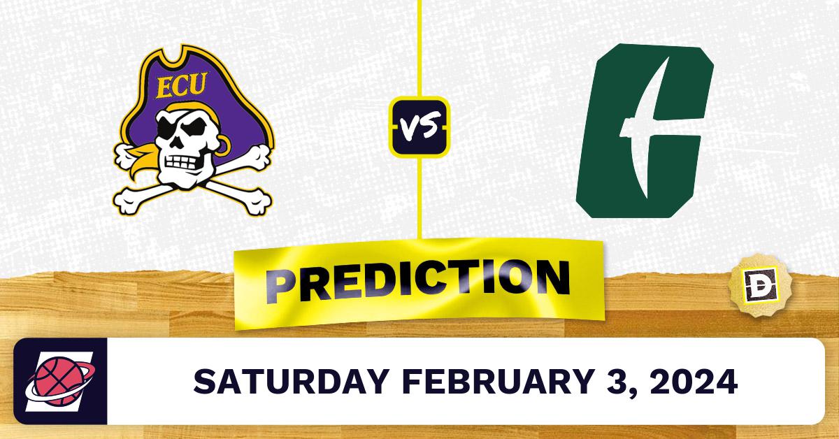 East Carolina vs. Charlotte Prediction, Odds, College Basketball Picks