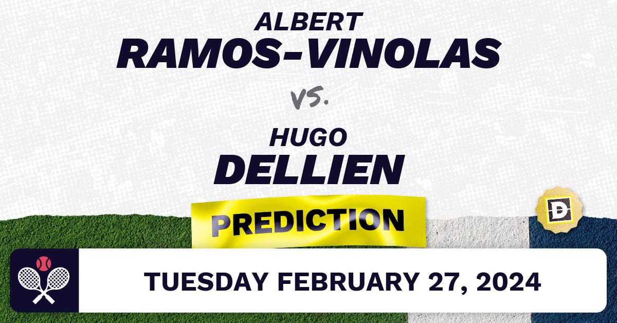 Albert RamosVinolas vs. Hugo Dellien Prediction, Odds, Picks for ATP