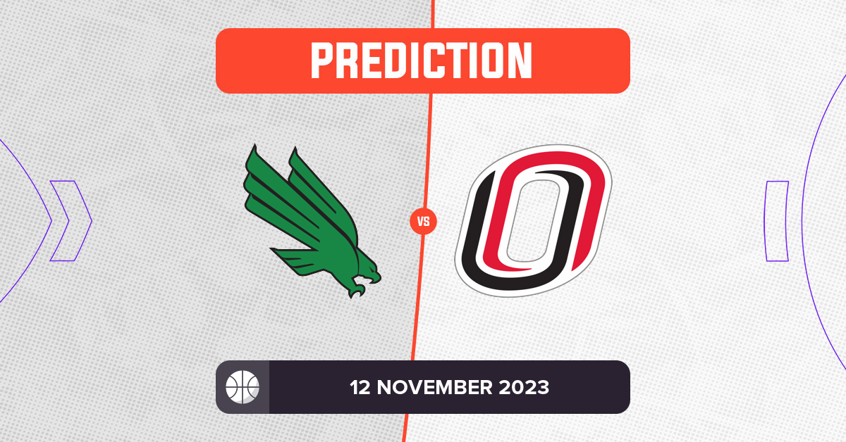 North Texas vs NebraskaOmaha Prediction and Tips 12 November 2023