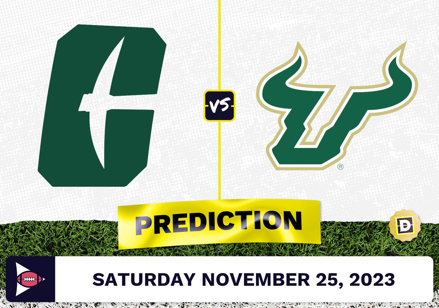 Charlotte vs. South Florida CFB Prediction and Odds - November 25, 2023