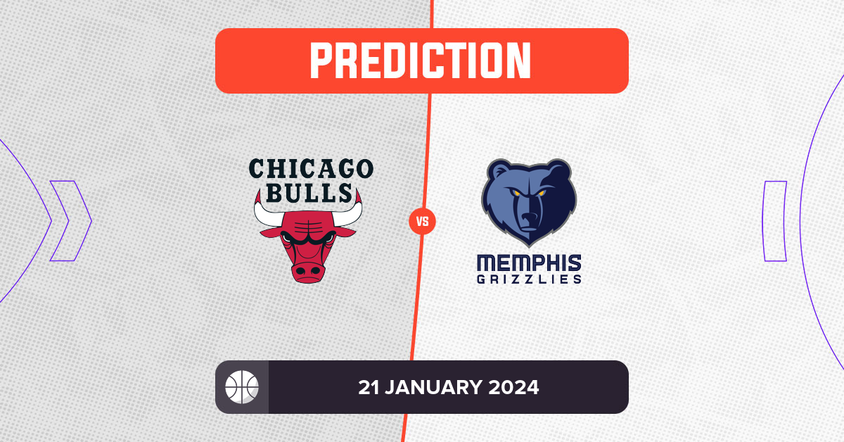 Bulls vs Grizzlies Prediction and NBA Tips 21 January 2024