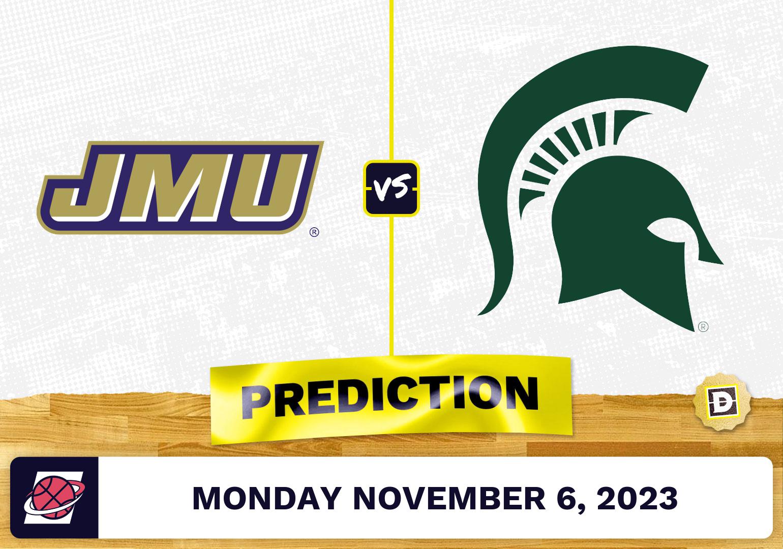James Madison vs. Michigan State Basketball Prediction November 6, 2023