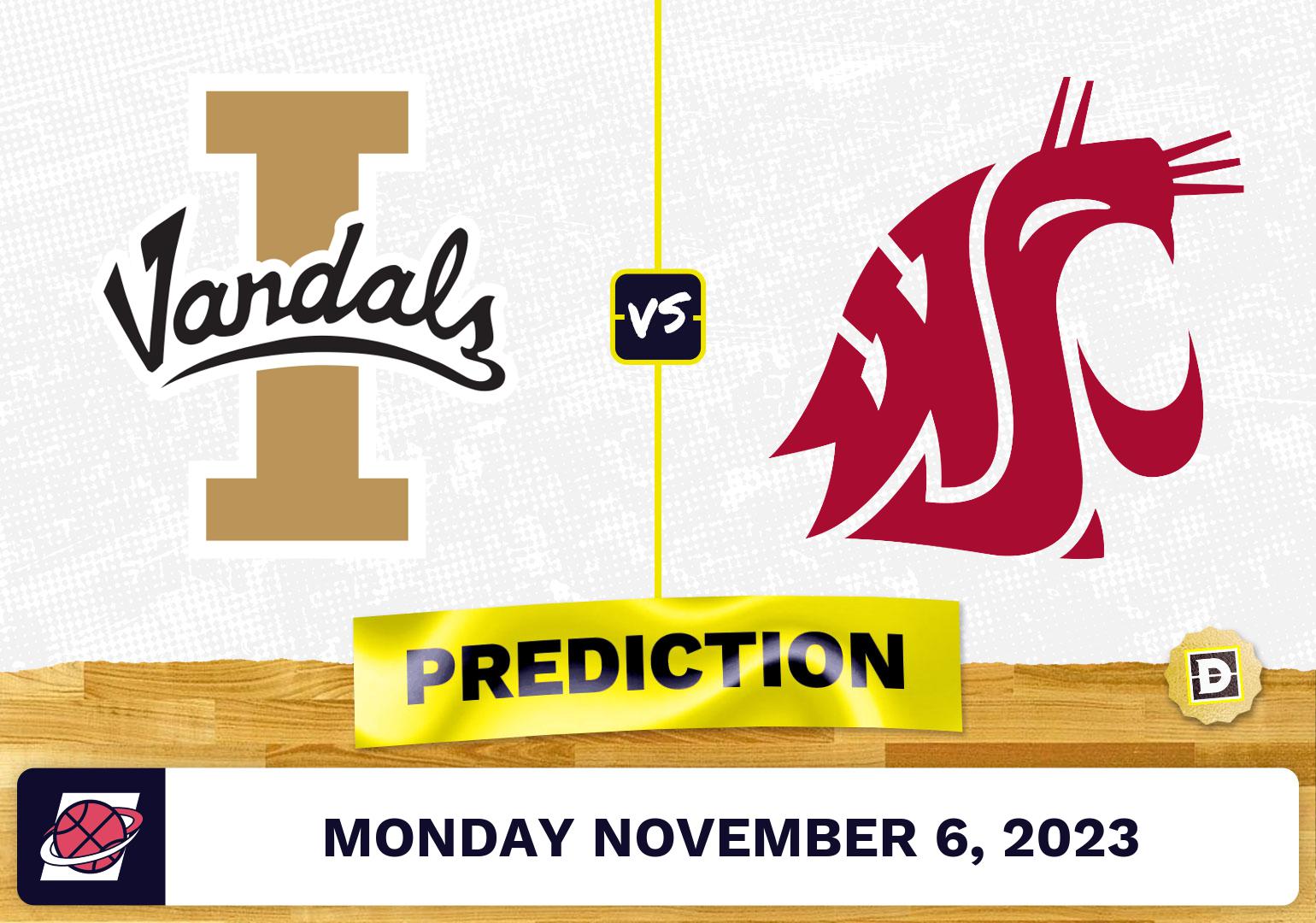 Idaho vs. Washington State Basketball Prediction November 6, 2023