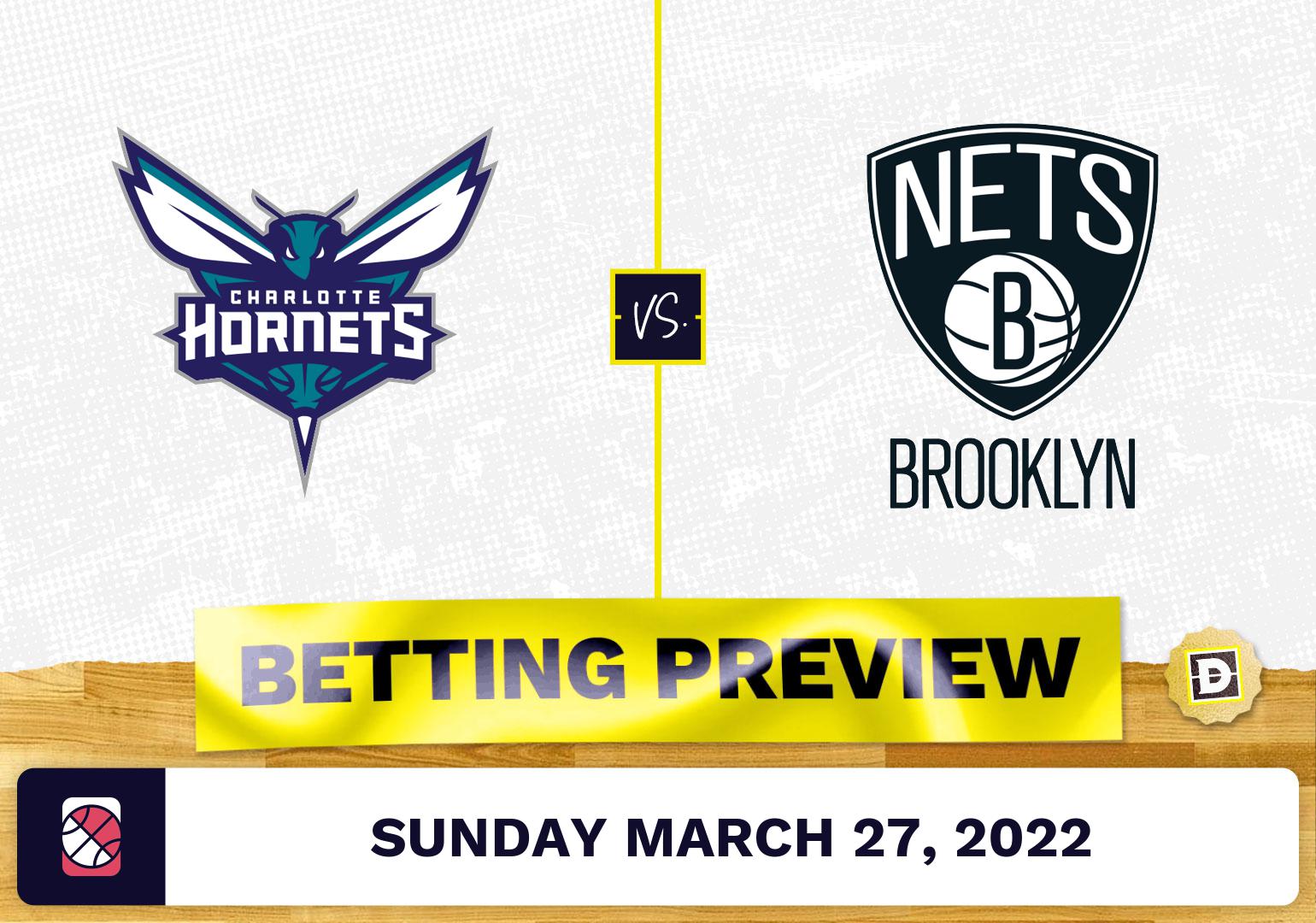 vs. Nets Predictions and Odds Mar 27, 2022