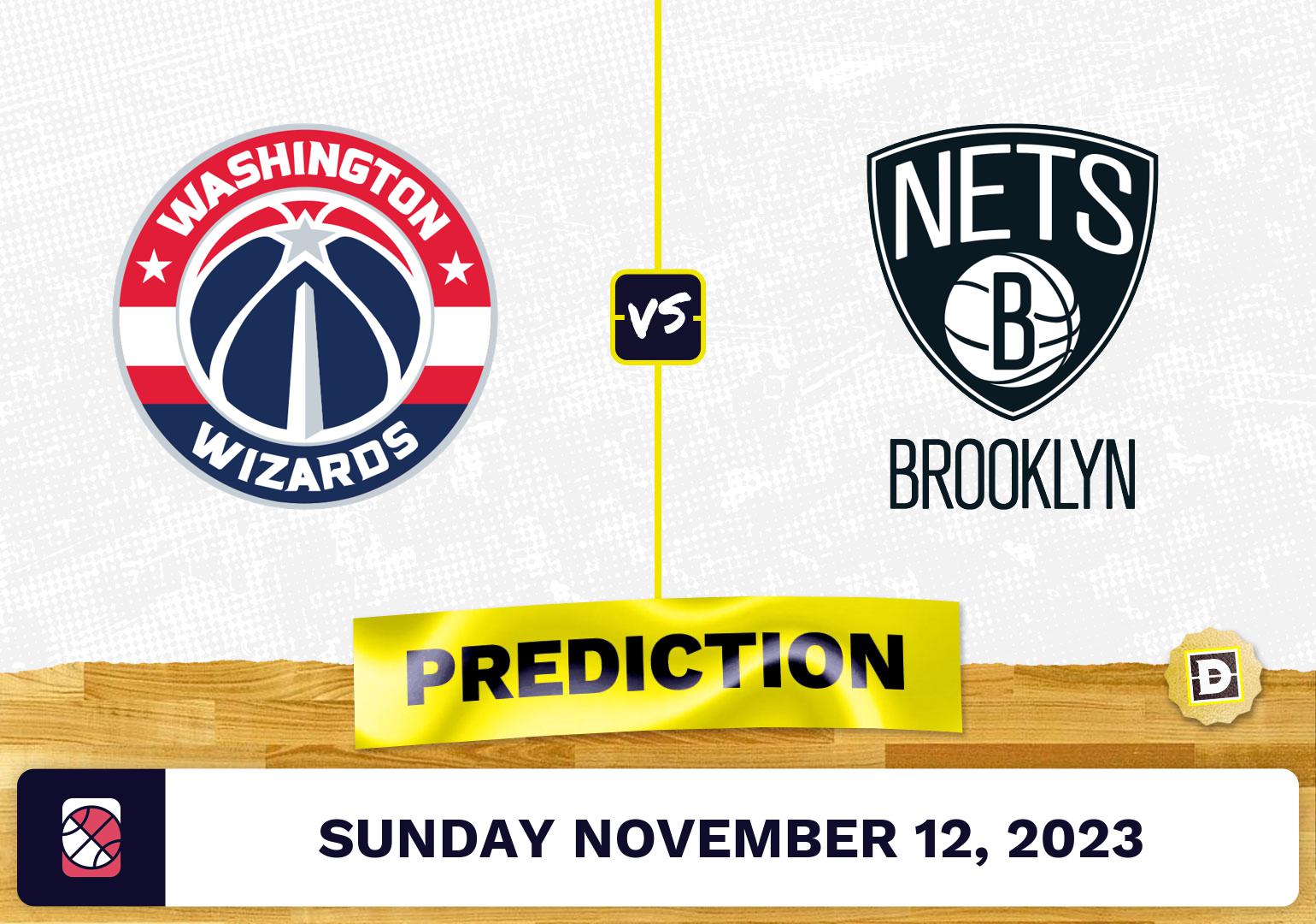 Wizards vs. Nets Prediction and Odds November 12, 2023
