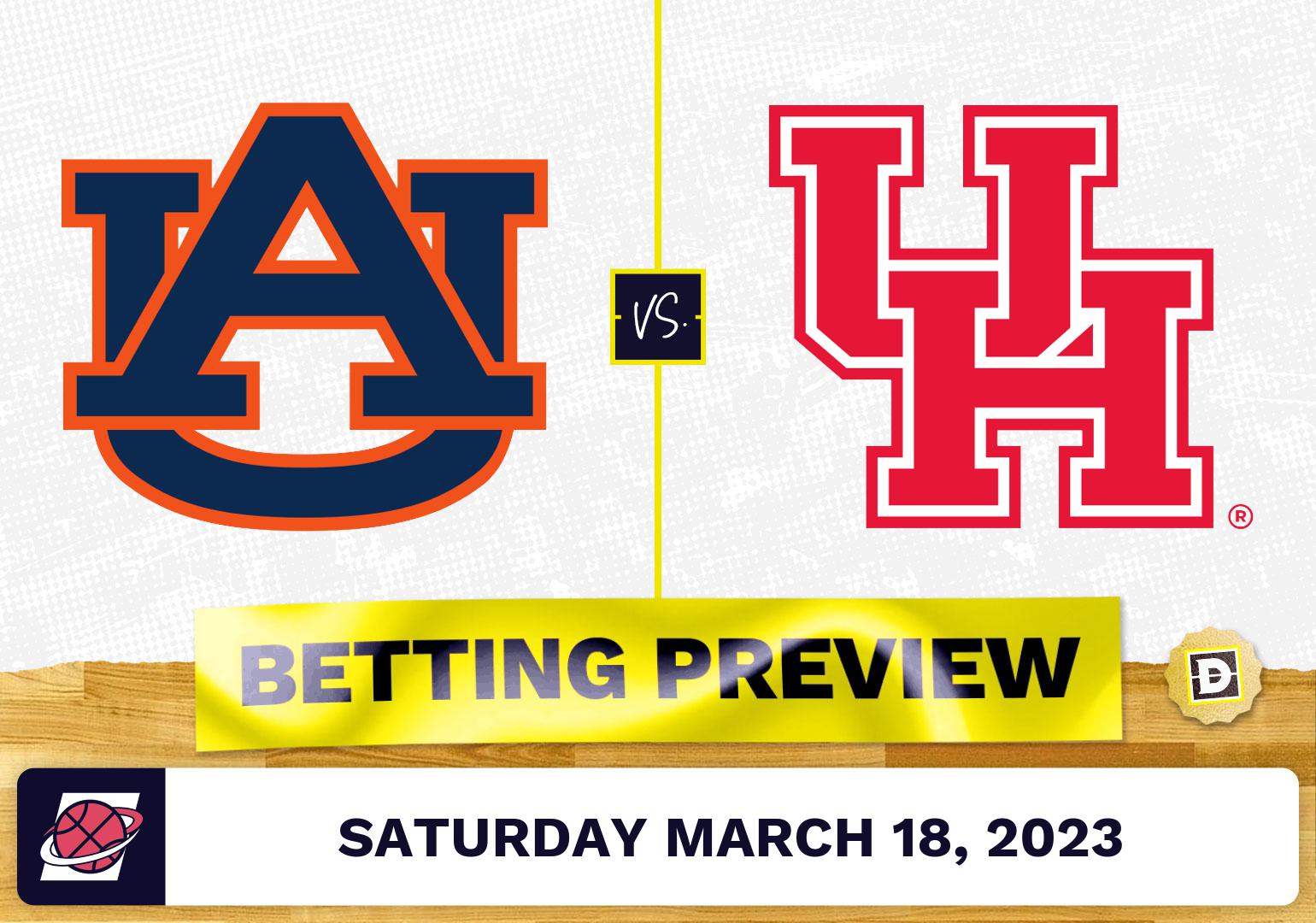 Auburn vs. Houston March Madness Prediction Mar 18, 2023