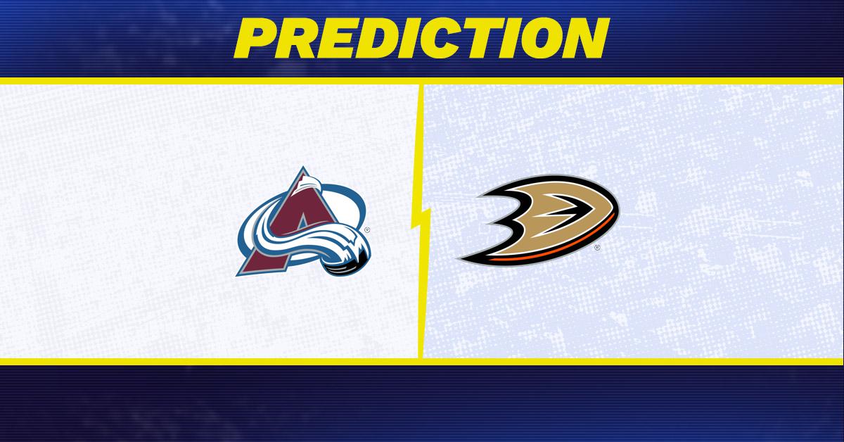 Avalanche vs. Ducks Prediction: Colorado Predicted to Win Sunday's NHL