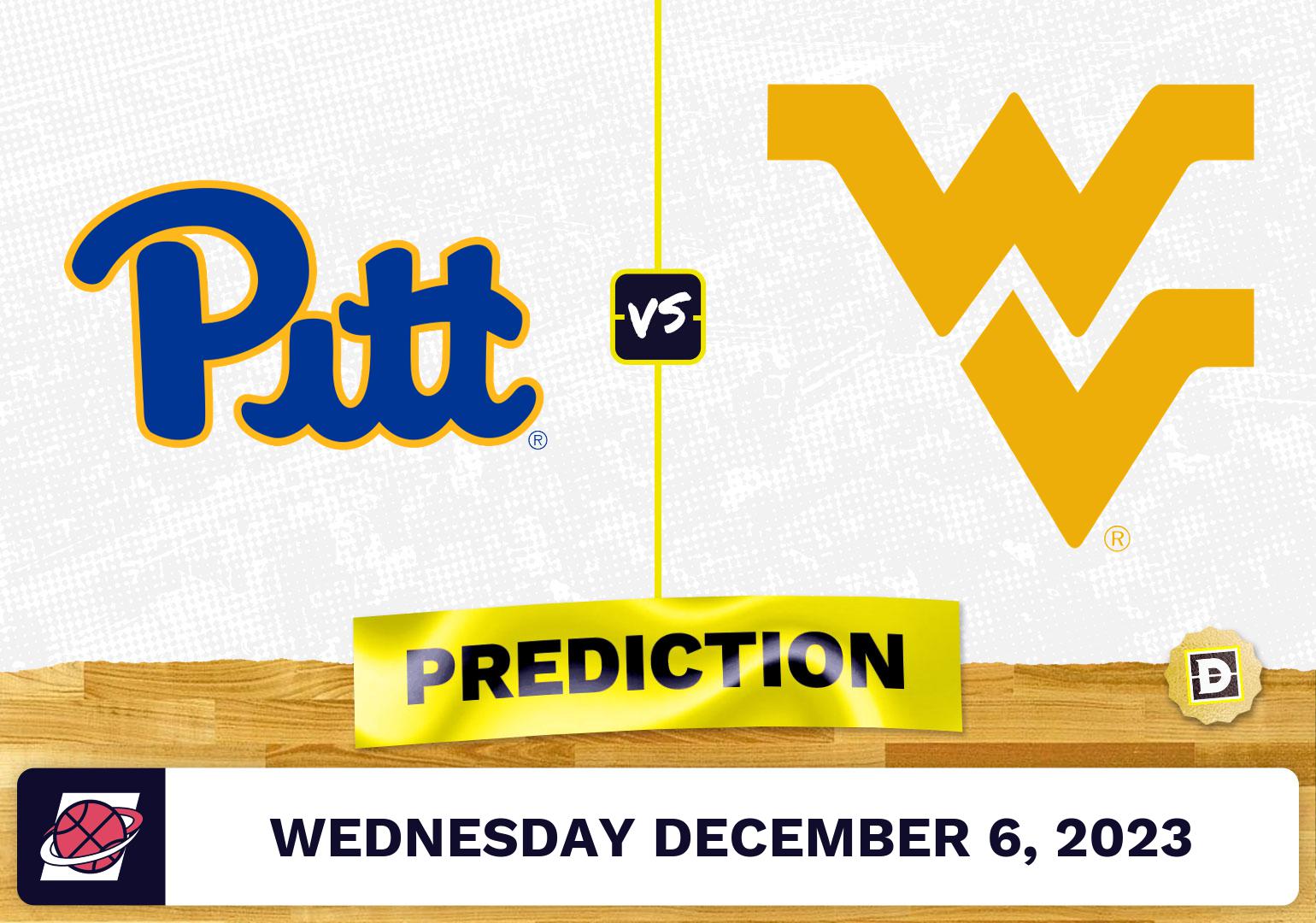 Pittsburgh vs. West Virginia Basketball Prediction - December 6, 2023