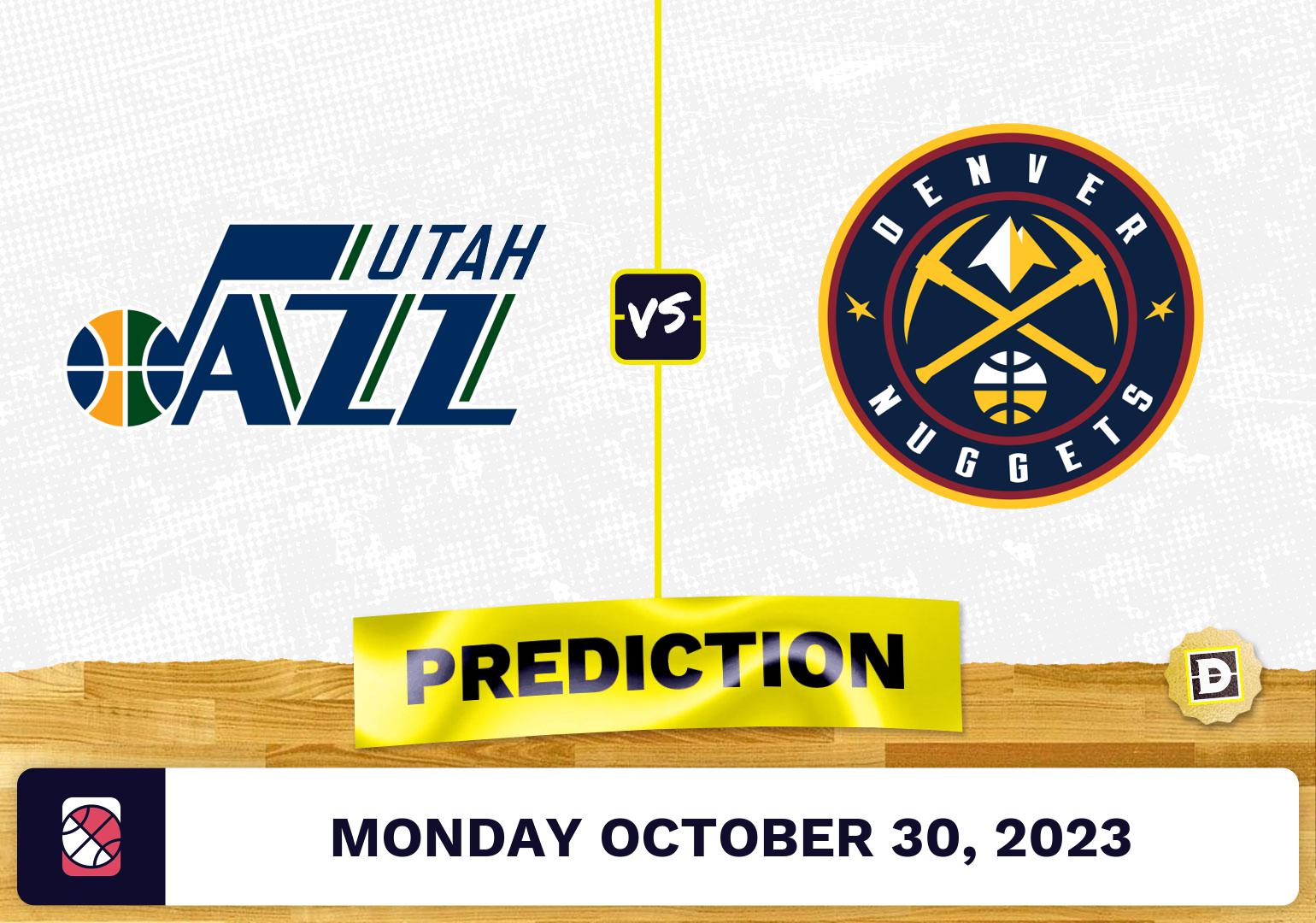 Jazz vs. Nuggets Prediction and Odds October 30, 2023