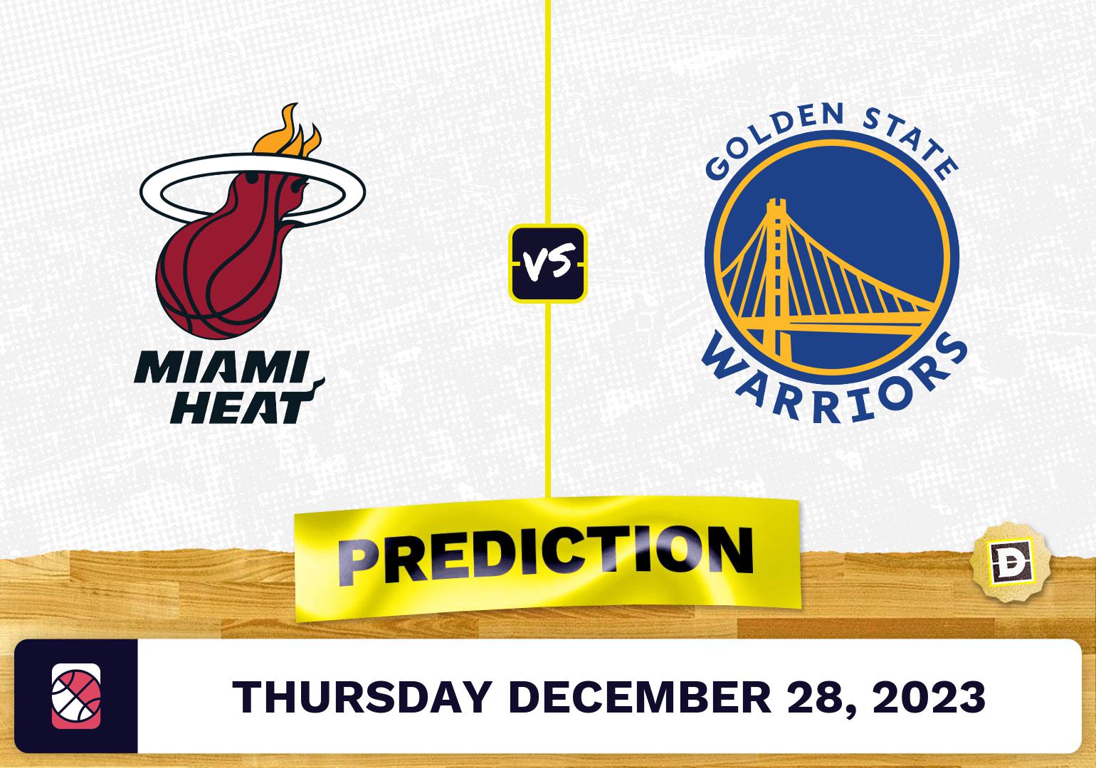 Miami Heat vs. Golden State Warriors Prediction, Odds, NBA Picks [12/28