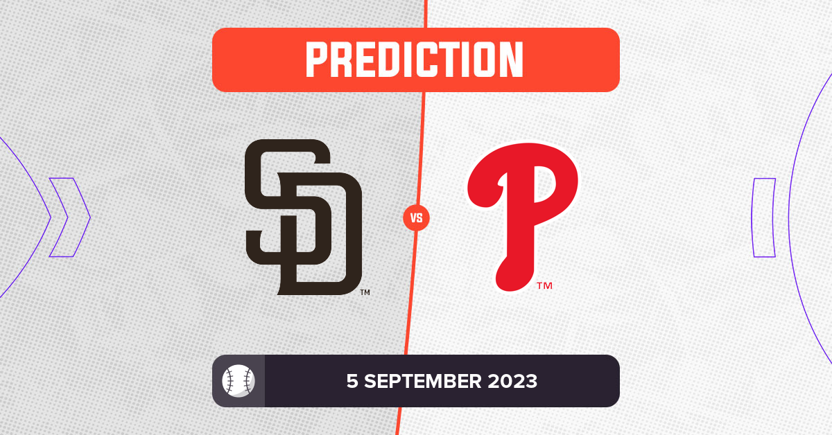 Padres vs Phillies Prediction and MLB Tips - 5 September 2023