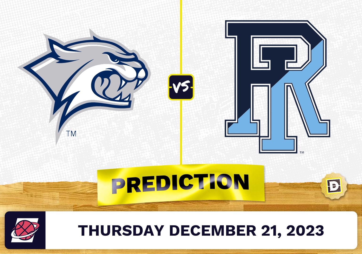 New Hampshire vs. Rhode Island Prediction, Odds, College Basketball