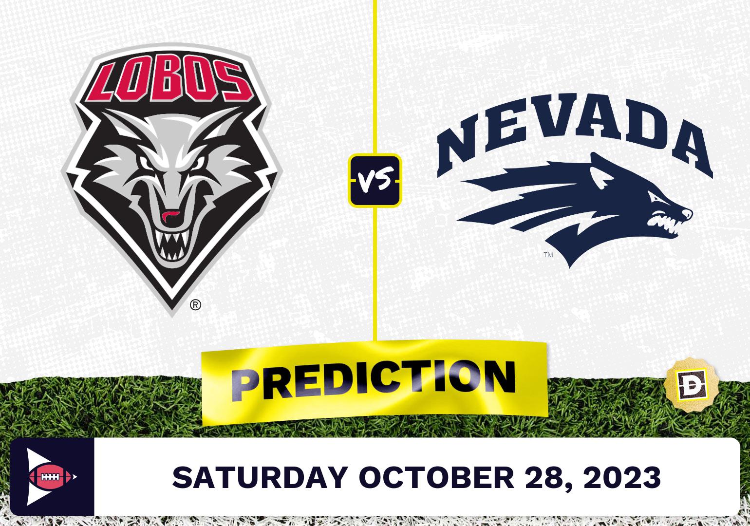 New Mexico vs. Nevada CFB Prediction and Odds - October 28, 2023