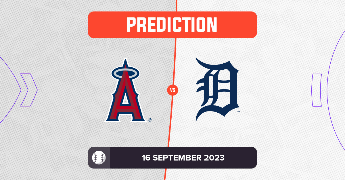 Angels vs Tigers Prediction and MLB Tips 16 September 2023