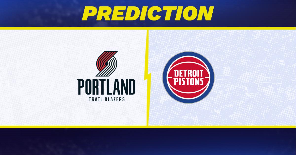 Trail Blazers vs. Pistons Prediction: Detroit Predicted to Win Monday's