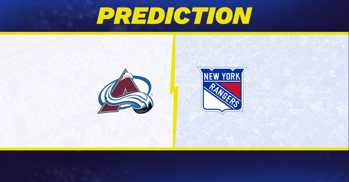 Avalanche vs. Rangers prediction: Colorado favored to win Saturday's
