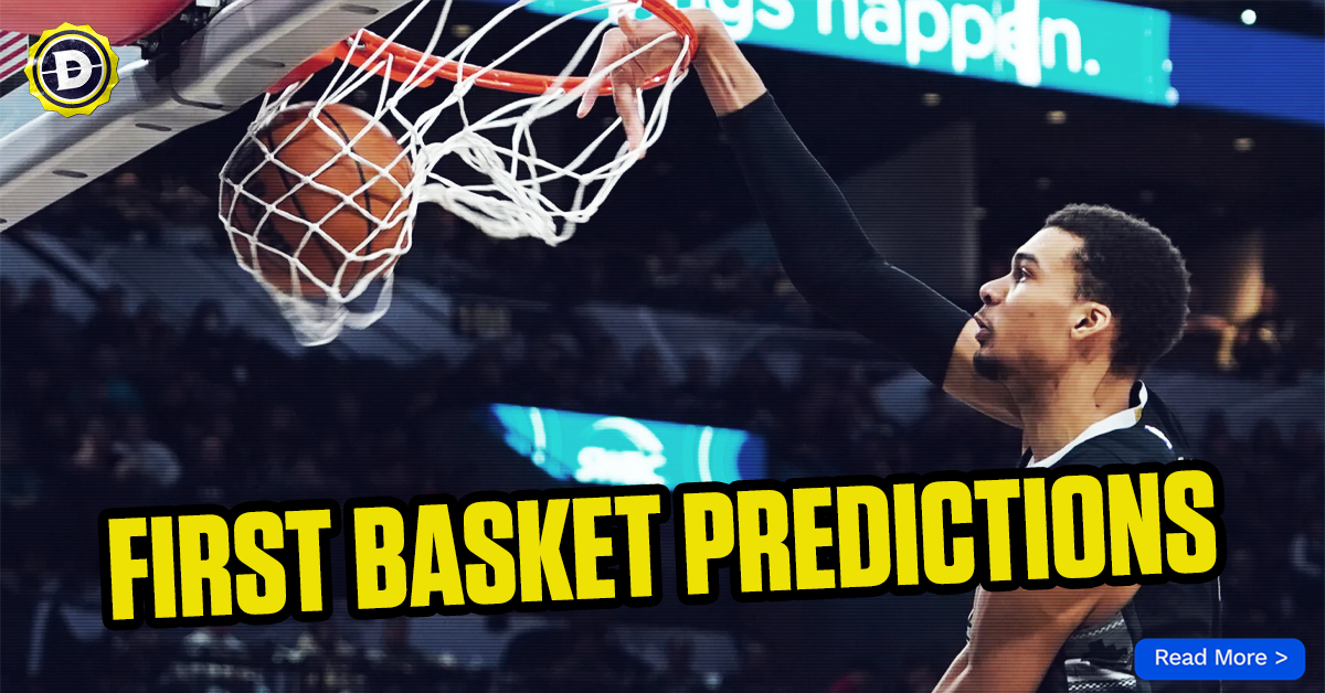 NBA First Basket Predictions, Odds and Value Bets Today Friday 4/12/2024