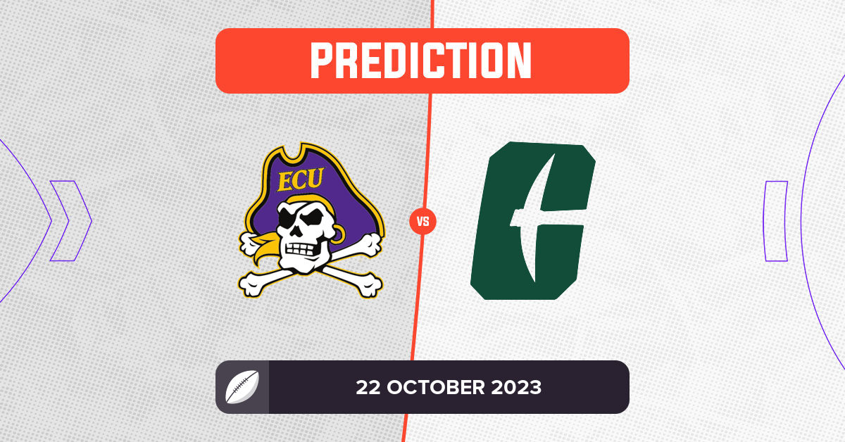 East Carolina vs Charlotte Prediction and Tips - 22 October 2023