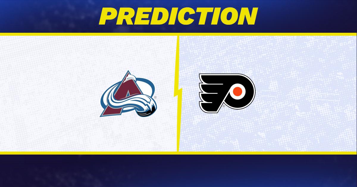 Avalanche vs. Flyers prediction: Why Colorado is favored to win Sunday