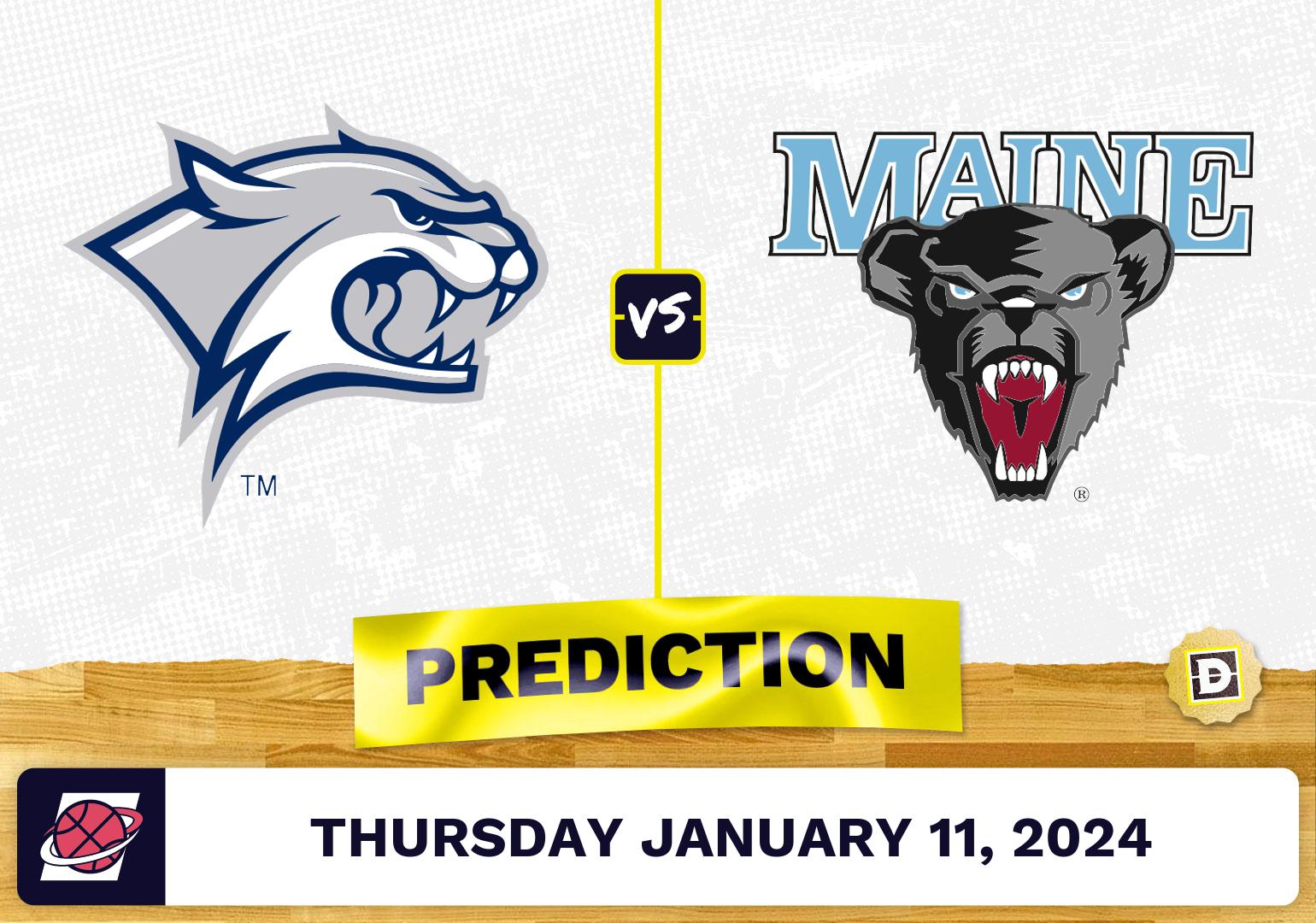 New Hampshire vs. Maine Prediction, Odds, College Basketball Picks [1