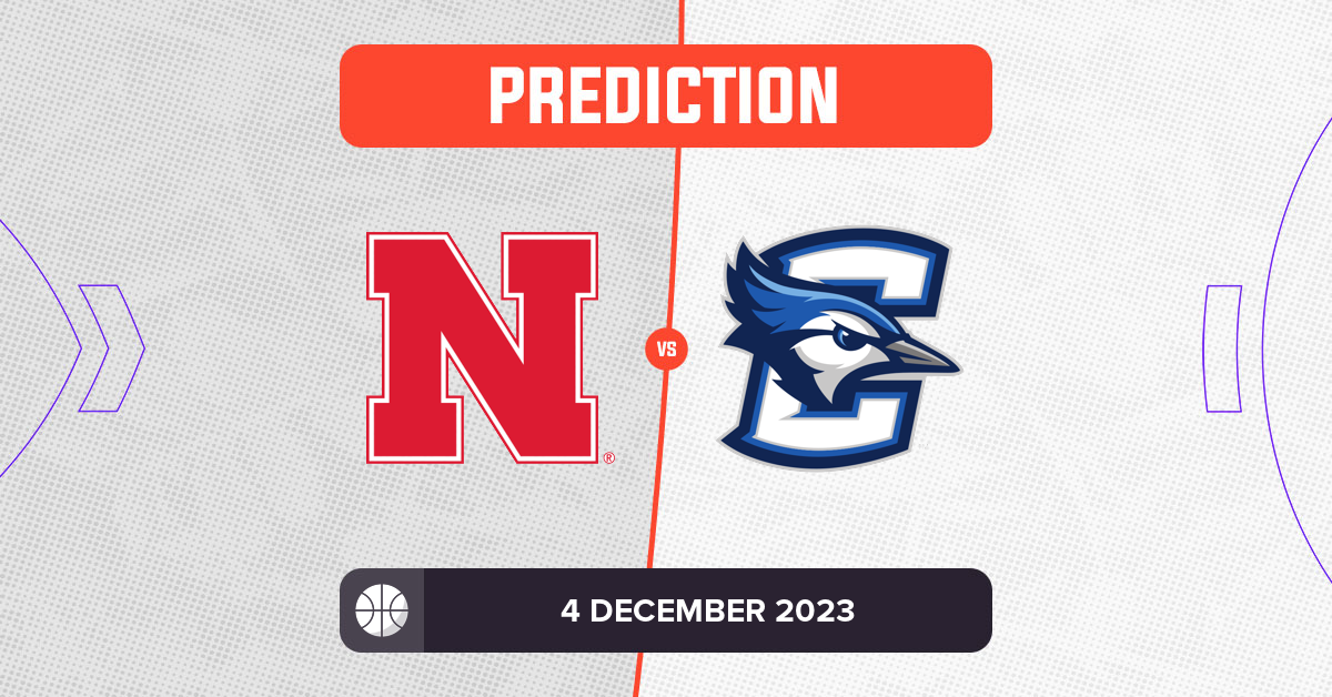 Nebraska vs Creighton Prediction and Tips 4 December 2023