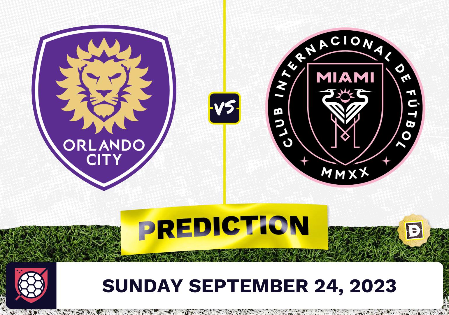 Orlando City vs. Inter Miami Prediction September 24, 2023