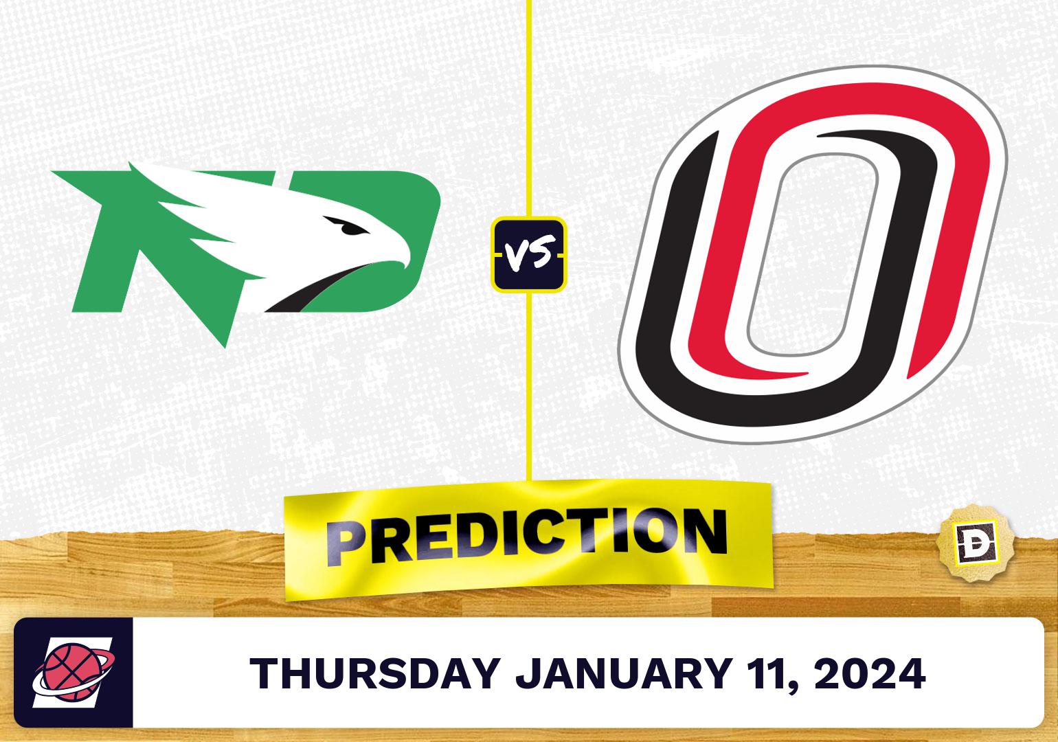 North Dakota vs. NebraskaOmaha Prediction, Odds, College Basketball
