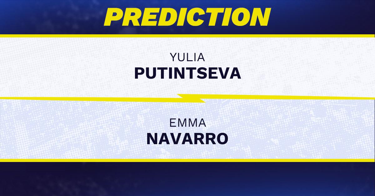 Image for Yulia Putintseva vs. Emma Navarro prediction