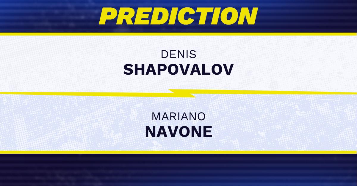 Denis Shapovalov vs. Mariano Navone prediction, odds, picks for ATP Italian Open 2026